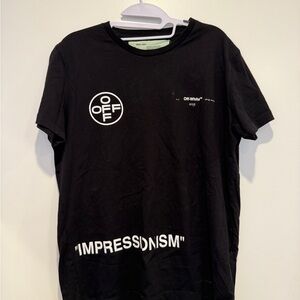 Off-White Black Impressions Tee
